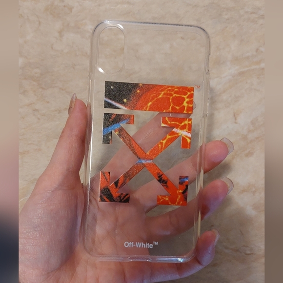 Off-white iPhone X transparent case nwt - Picture 2 of 4